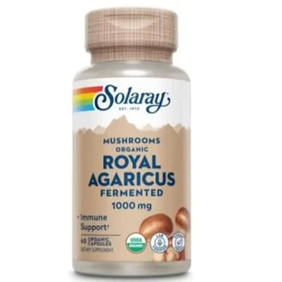 Solaray Royal Agaricus Zonnepaddenstoel 500Mg. 60 Capsulesveg
