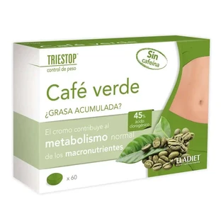 Eladiet Triestop Green Coffee Without Caffeine, 60 tablets