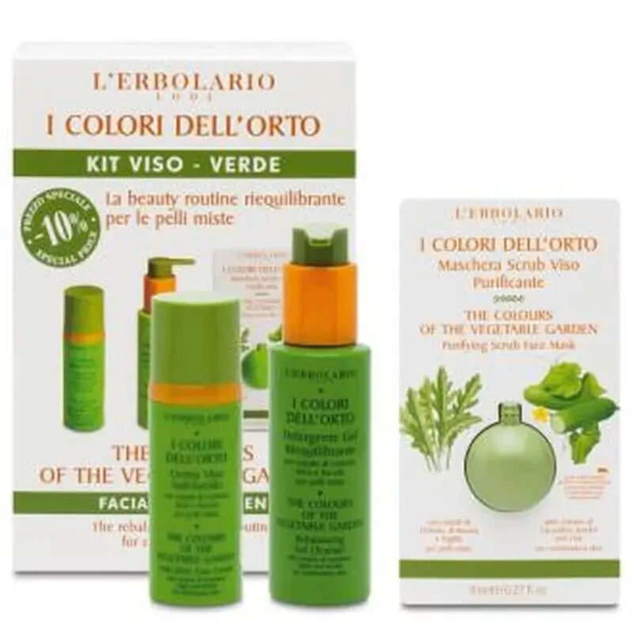 L'Erbolario Colors From The Orchard Kit Face Detergent Cream Chewing Cream