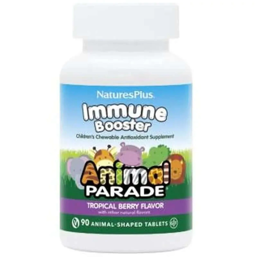 Natures Plus Animal Parade Kids Immuun Booster 90 Kauwtabletten