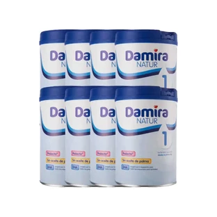 Pak 8 X Damira Natur 1 Opstartmelk 800 g