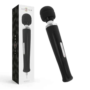 Intense Koppelspeelgoed Keanu Toverstok Massager Zwart