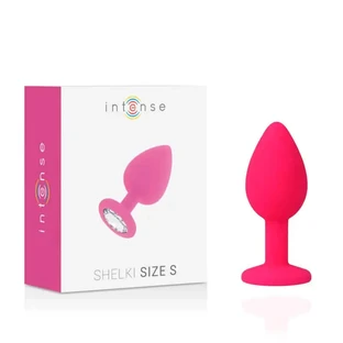 Intense Anal Toys Shelki S Anal Plug Fuchsia