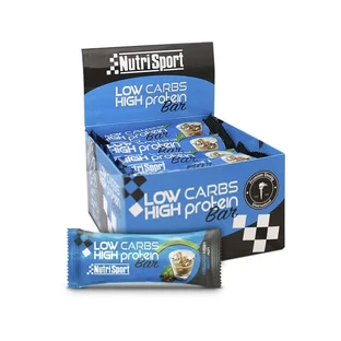 Nutrisport Low Carbs Irish Cream Box, 16 Bars