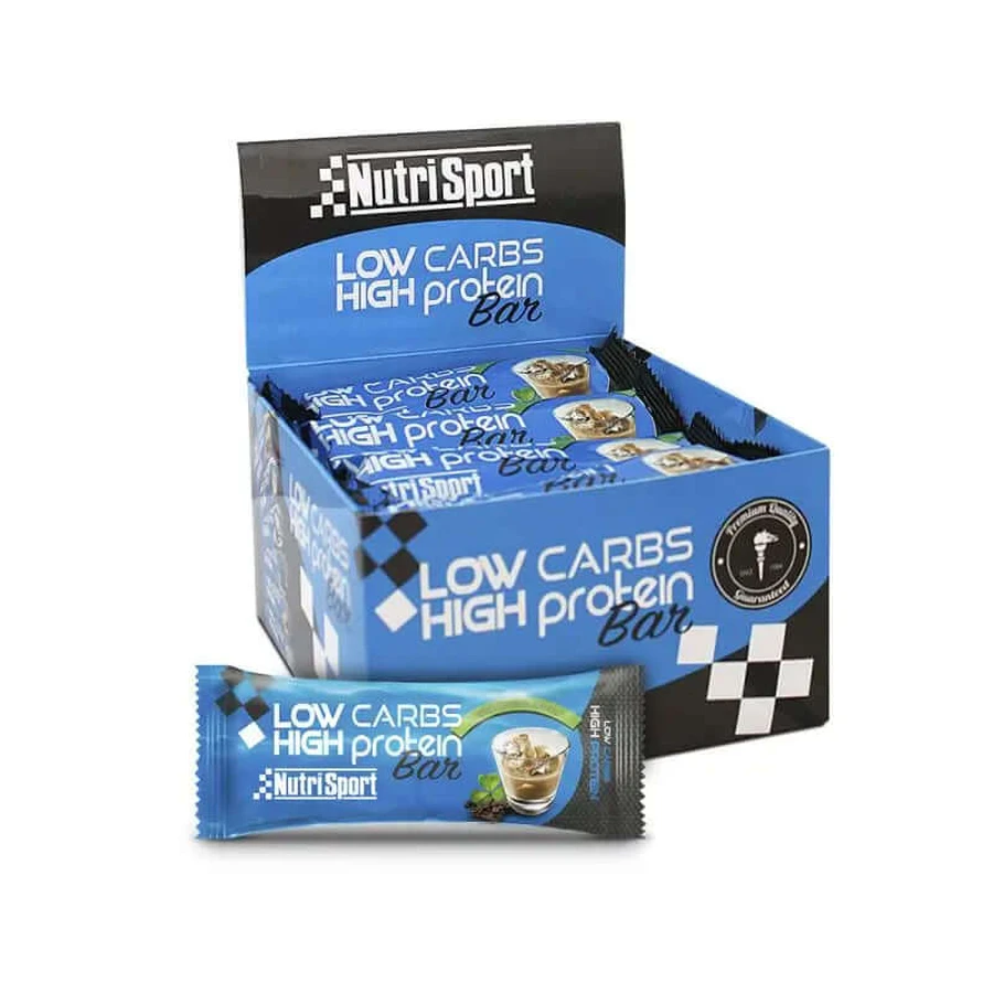 Nutrisport Low Carbs Irish Cream Box, 16 Bars