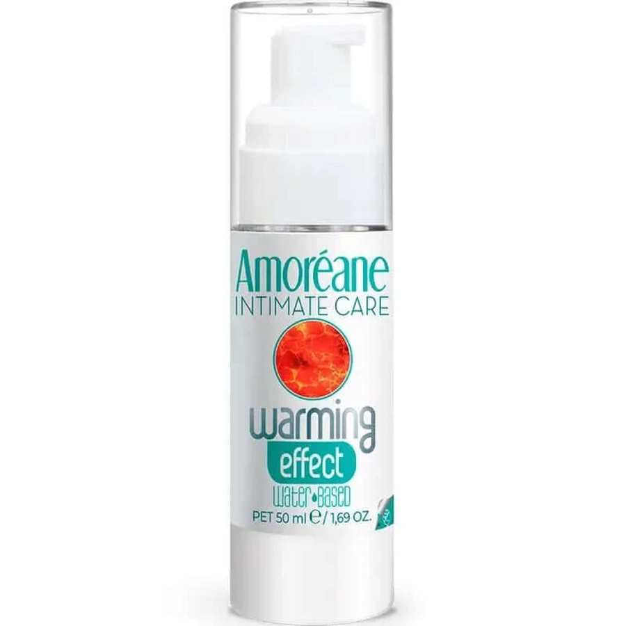 Amoreane Gleitmittel auf Wasserbasis Wärmende Wirkung 50 Ml