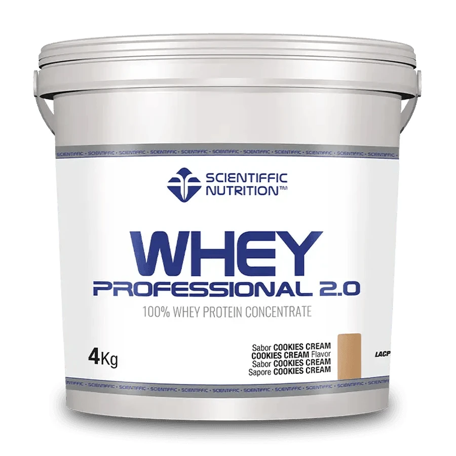 Scientiffic Nutrition Whey Professional 2.0 Kekse, 4 kg
