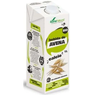 Soria Natural Haferflocken Gemüse Drink mit Algen-Calcium 1Lt 6Uds