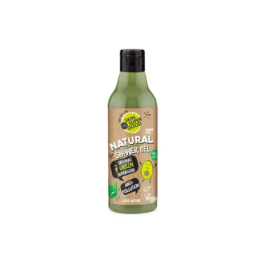 Antipollution Natural Shower Gel, 250Ml