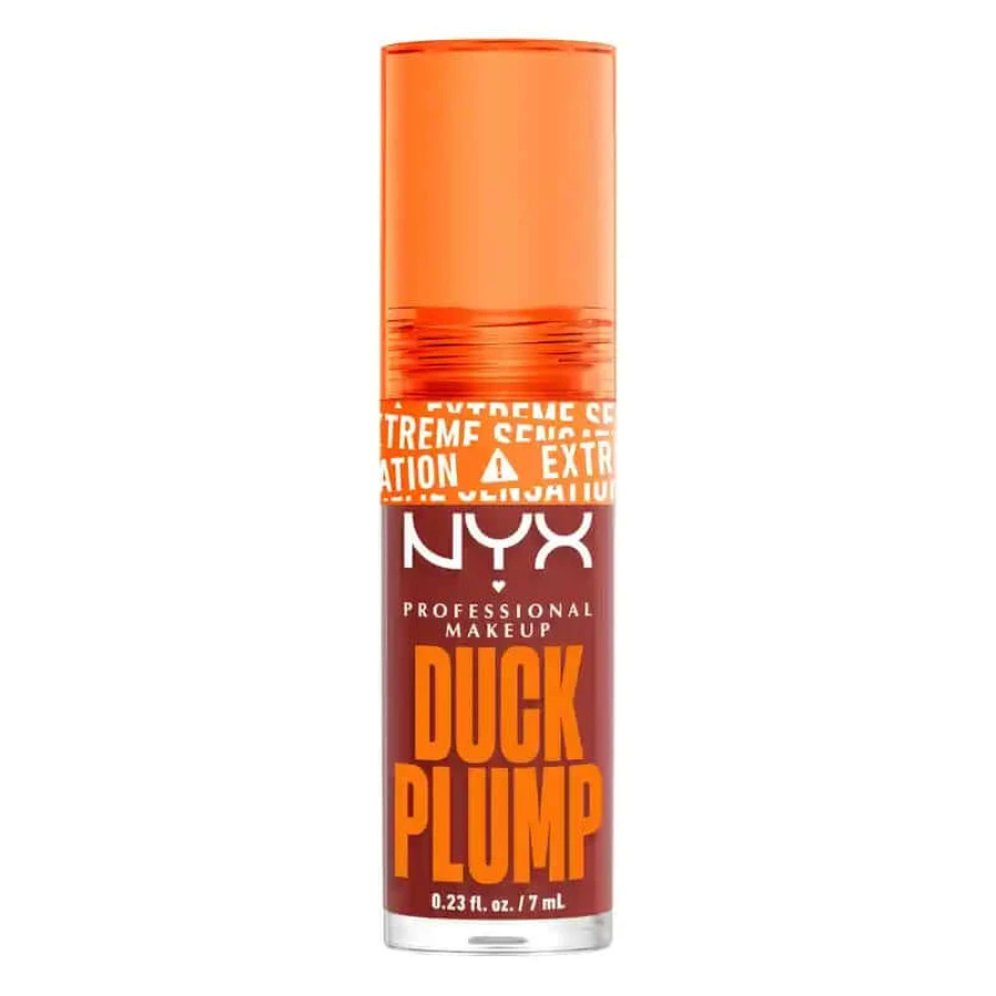 Nyx Duck Plump High Pigment Lip Gloss Volumizing Gloss Brick Of Time 06 , 7 ml