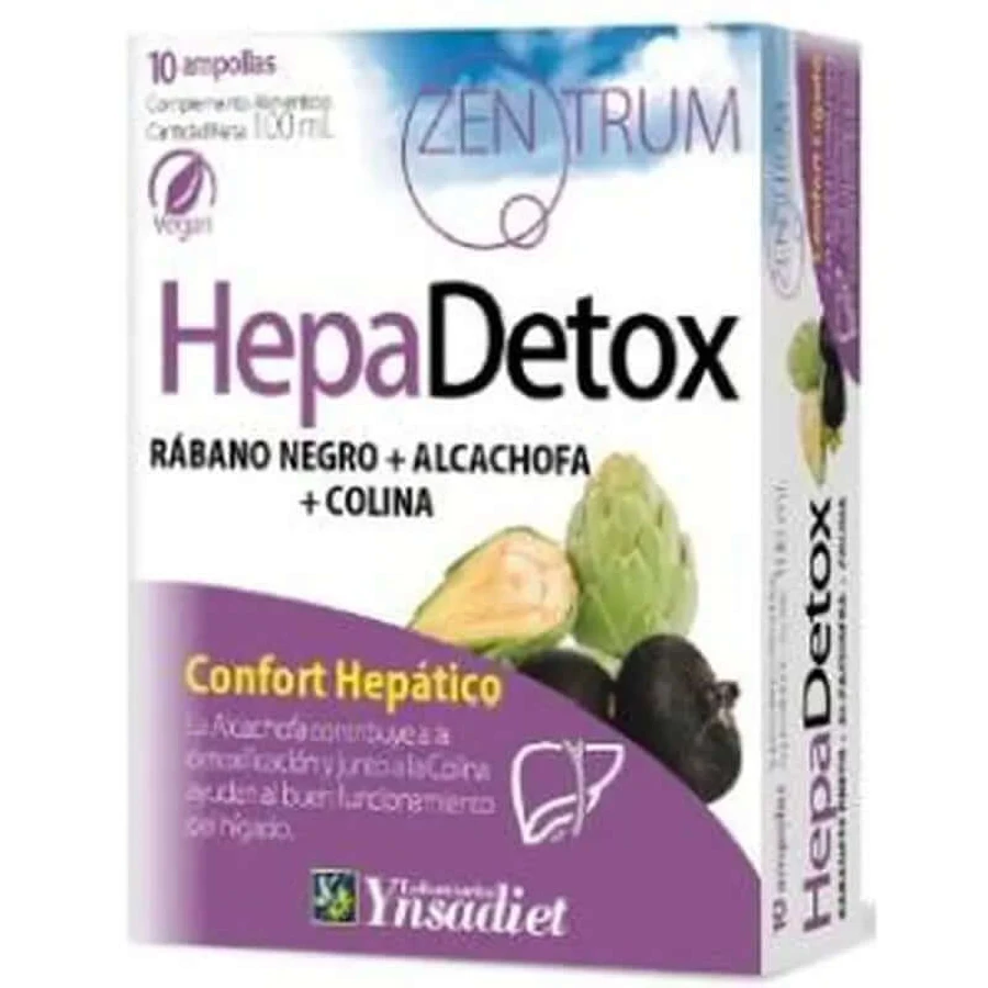 Ynsadiet Hepa Detox, 10 ampullen