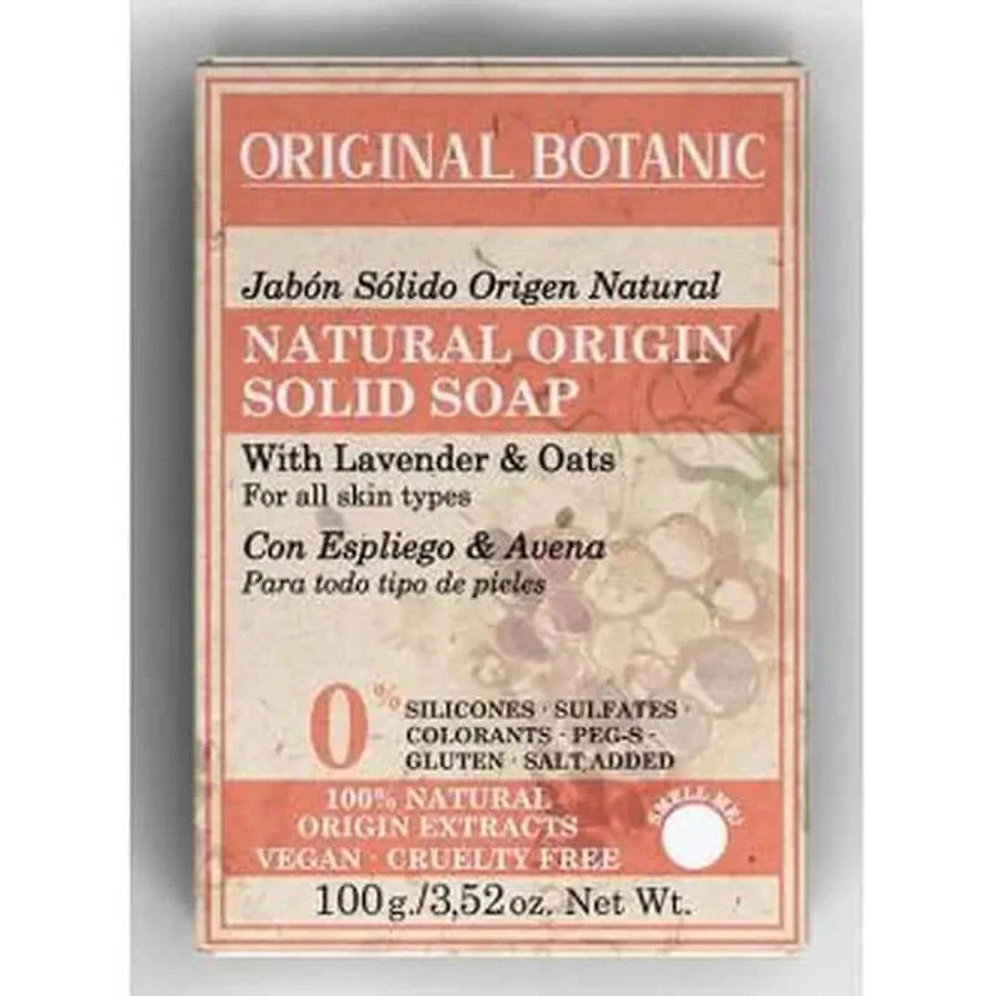 Original Botanic Solid Body Soap 100Gr