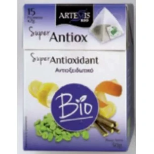 Artemis Bio Super Antiox Infusion 15 Pyramid Sachets. Bio