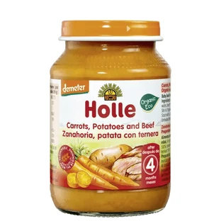 Holle Biologische Wortel, Aardappel en Rundvlees Taart Biologisch, 190 Gram