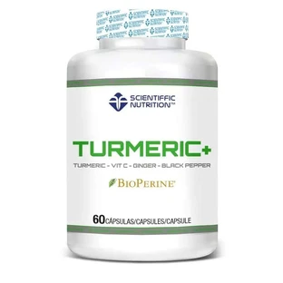 Scientiffic Nutrition Kurkuma+ Met Bioperine® , 60 eenheden