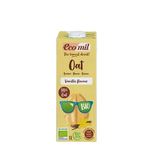 Ecomil Organic Vanilla Flavor Vegetable Drink Tetrabrik, 1 litre