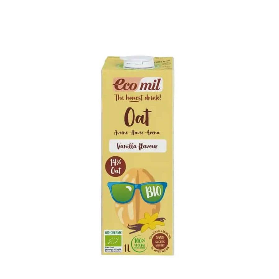 Ecomil Organic Vanilla Flavor Vegetable Drink Tetrabrik, 1 litre