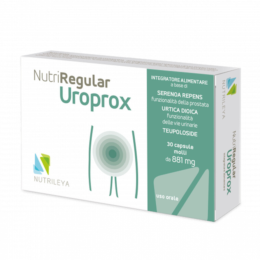 Comprar NutriRegular Uroprox 835 mg, 30 cápsulas, Nutrileya NutriRegular Uroprox 835 mg, 30 cápsulas, Nutrileya