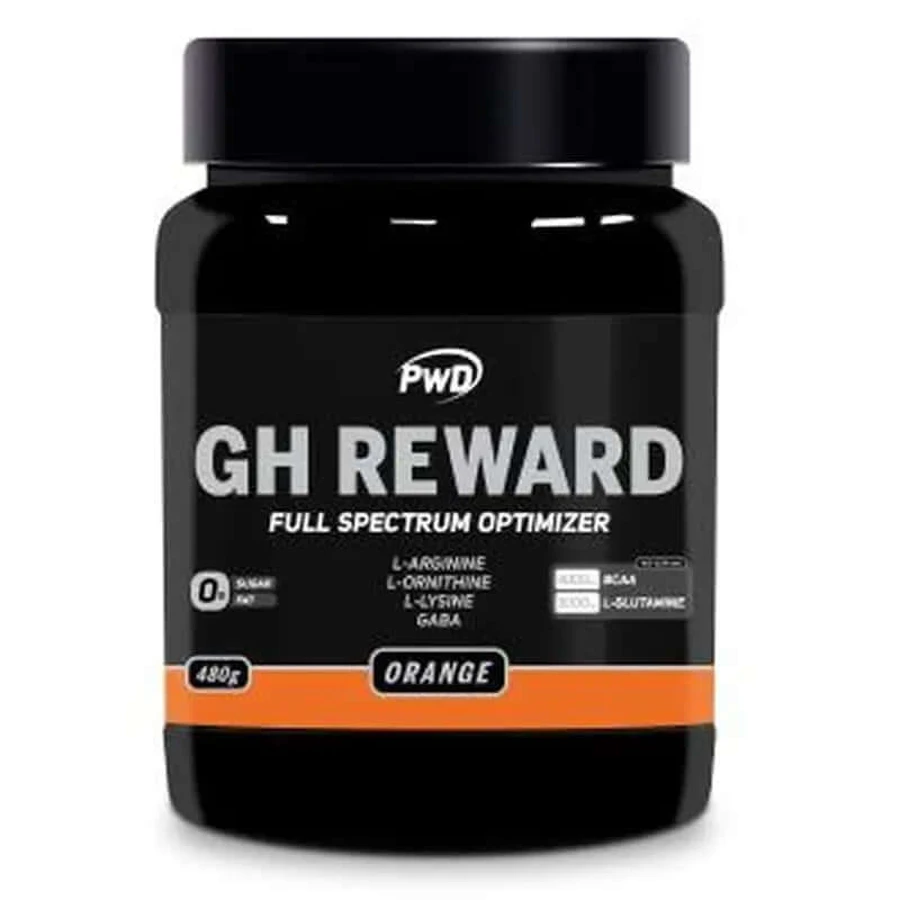 Pwd Gh Reward Orange Flavor 480Gr
