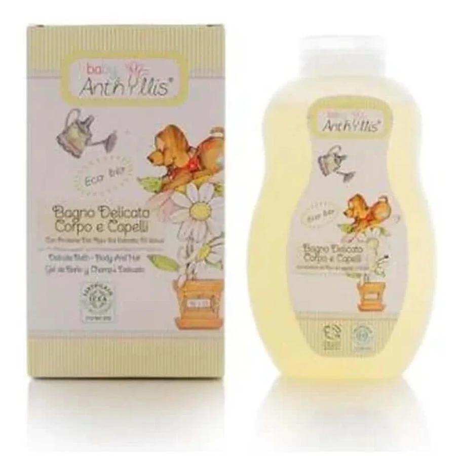 Anthyllis Baby Delicate Bath Gel & Shampoo 400Ml. Eco