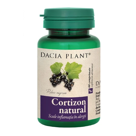 Cortizon Natural, 60 tablets, Dacia Plant