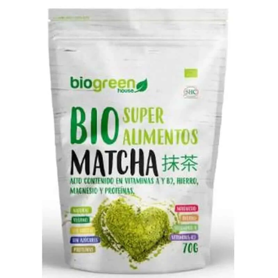 Biogreen Bio Matcha Supervoeding 70Gr