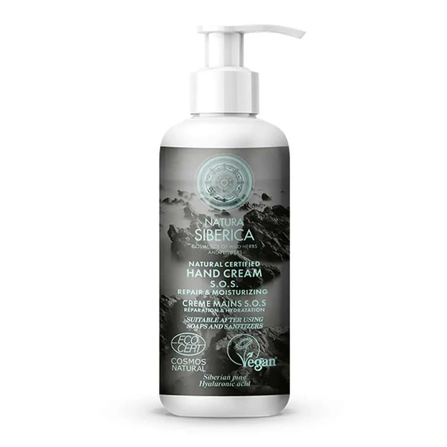 Natura Siberica Sos Handcreme Reparatur und feuchtigkeitsspendend, 250 Ml