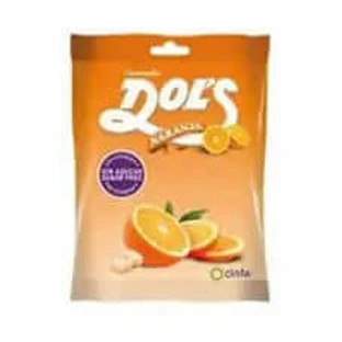 Cinfa Dols Zuckerfreie Mandarinen Bonbons Tasche