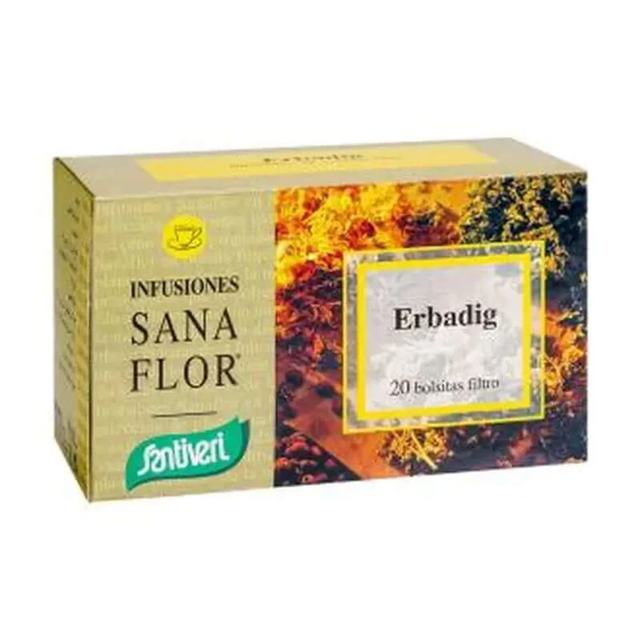 Santiveri Sanaflor Erbadig Infuzie 20Ud