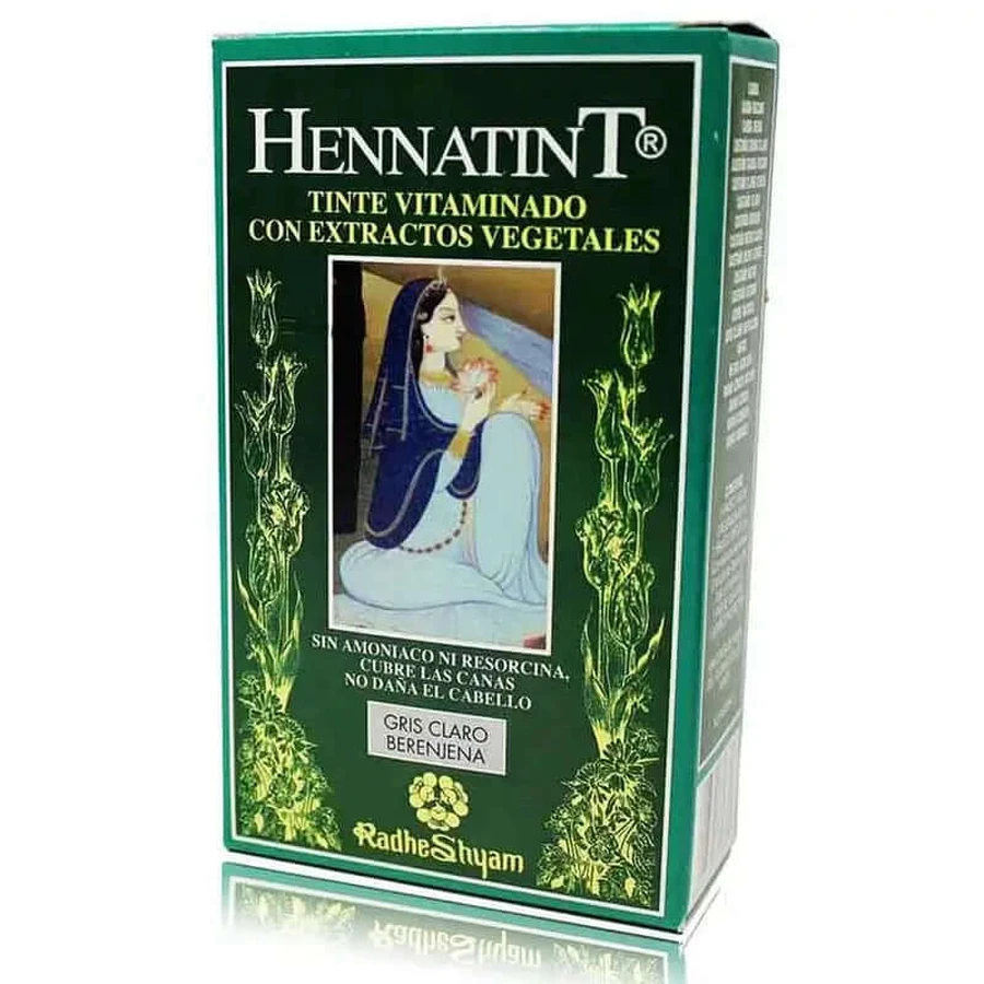 Radhe Shyam Hennatint Hellgrau Aubergine , 60 ml