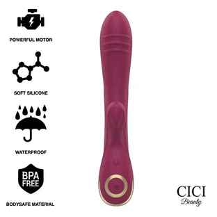 Cici schoonheid premium siliconen rabbit vibrator