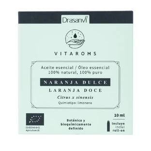 Drasanvi Vitaroms Huile Essentielle d'Orange Douce Bio , 10 ml