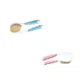 Saro Pink or Blue Bristled Combing Brush
