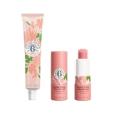 Roger & Gallet Fleur De Figuier Packung Handcreme + Lippenbalsam