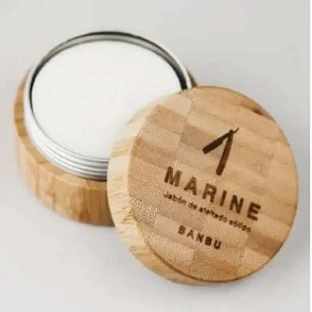Savon de rasage Banbu Marine Eco Vegan, 80 Gr