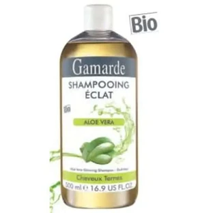 Gamarde Shampooing éclaircissant à l'aloès (brillance) 500Ml. Bio