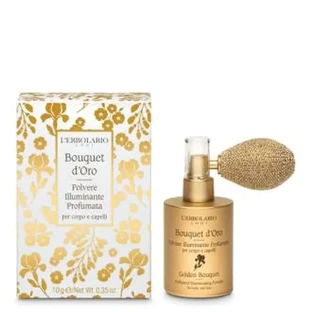 L'Erbolario Bouquet De Oro Leuchtender Körper Haar Puder 10G