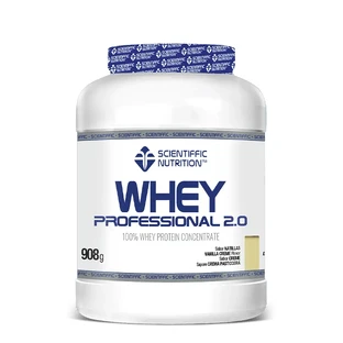 Scientiffic Nutrition Whey Professional 2.0 Custard-Vanilla, 908 g