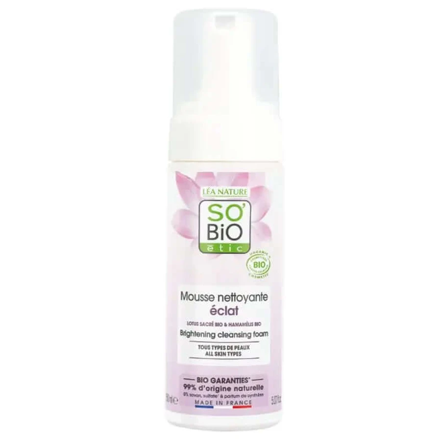 So'Bio Etic Mousse nettoyante éclaircissante 150Ml