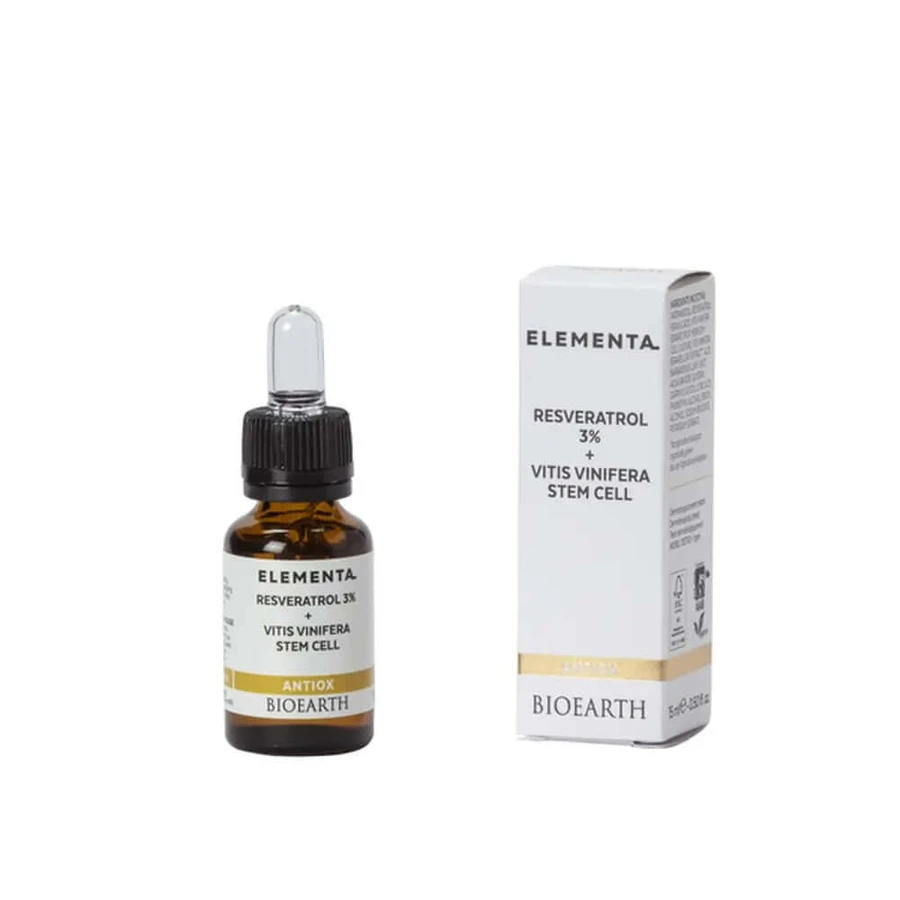Bioearth Resveratrol 3% + Cellules souches Vitis Vinifera , 15 ml