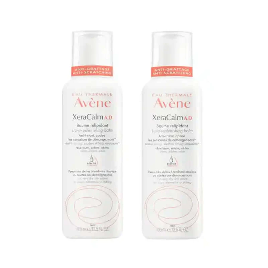 Avène Xeracalm Ad Relipidizing Balm, 2X400 Ml