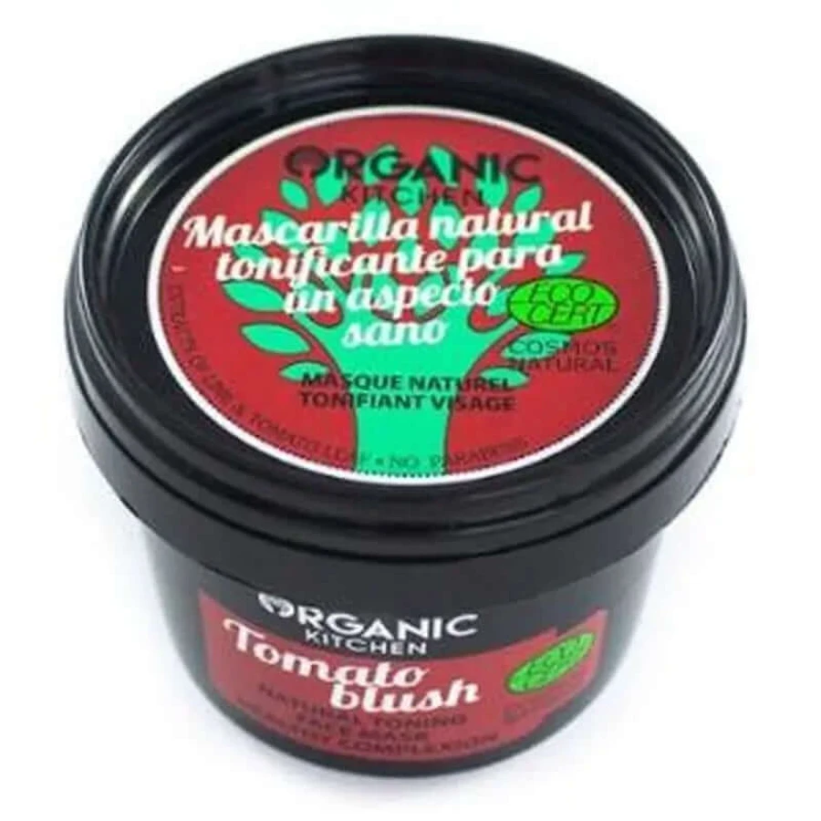 Organic Kitchen Tomato Blush Toning Face Mask 100Ml