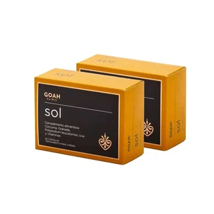Goah Clinic Sol 120 capsules + Natural jute toiletry bag as a gift