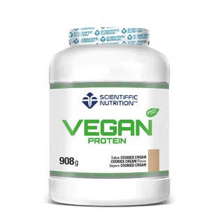 Scientiffic Nutrition Vegan Protein 908G Cookies , 908 grams