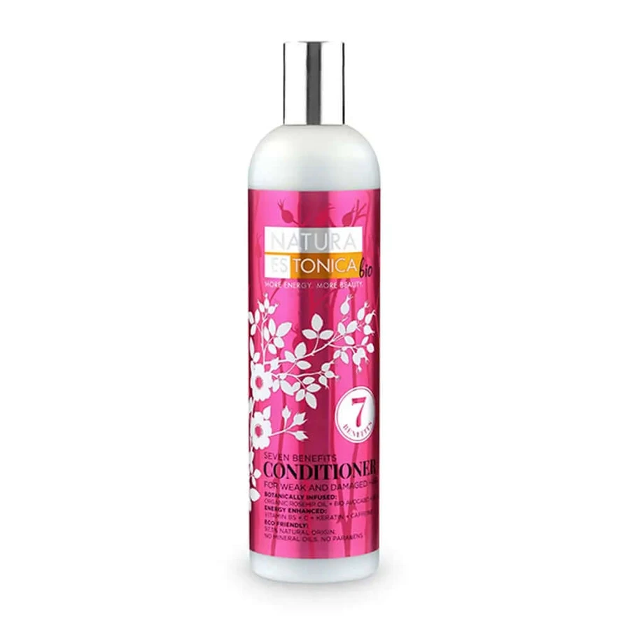 Natura Estonica Conditioner für schwaches und geschädigtes Haar 7 Vorteile, 400 Ml