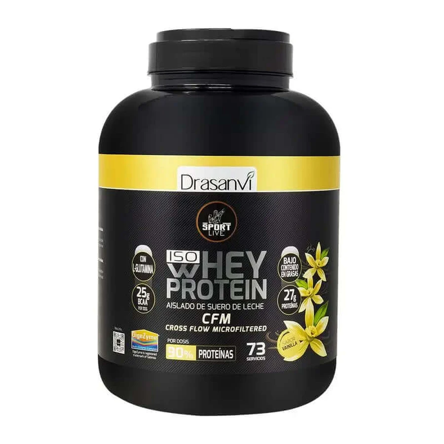 Drasanvi Sport Live Whey Protein Vanilla Isolate , 2 kg