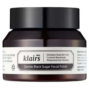 Klairs Doux polissage du visage au sucre noir, 110 gr