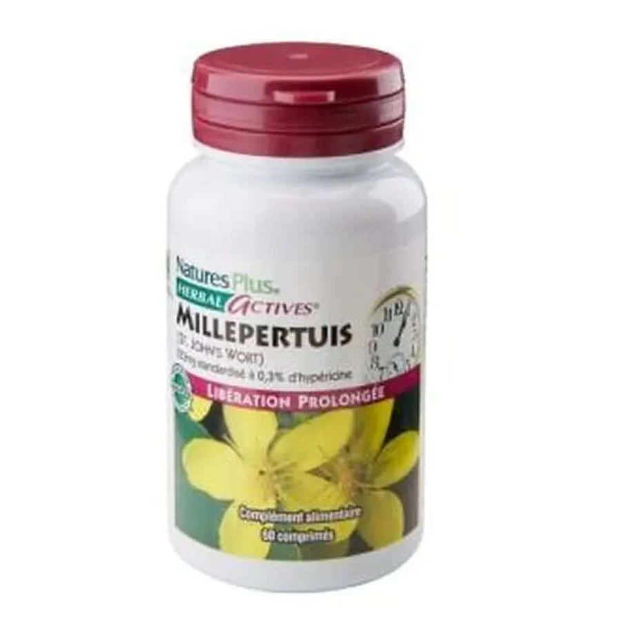 Natures Plus Hypericum, 60 Tablets