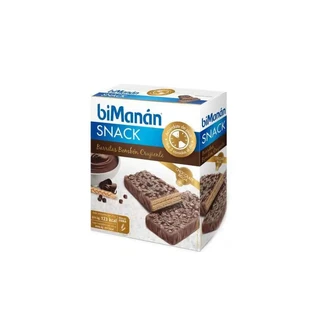 biManán Snack Bombon Crunchy 4 barres x 25 grammes