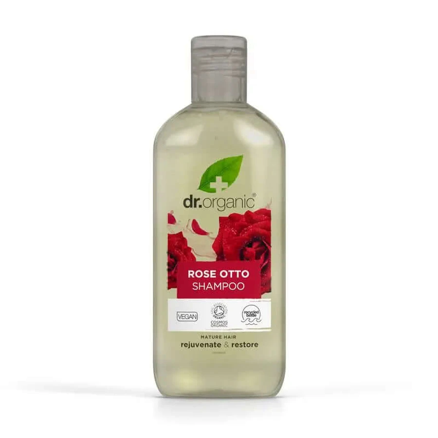 Dr.Organic Rosa Damascena Reifes Haar Shampoo, 265 ml